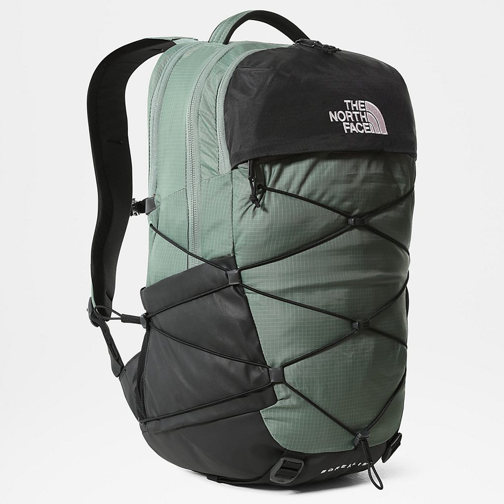 The North Face Backpacks Mens Australia - The North Face Borealis Green / Black (TDF-956320)